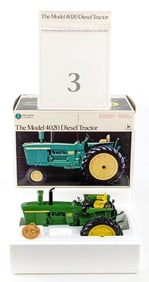 1/16 Ertl John Deere 4020 Diesel Tractor Precision Classics #3
