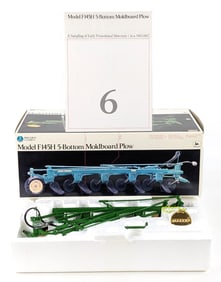 1/16 Ertl John Deere Model F145H 5-Bottom Moldboard Plow Precision Classics #6