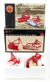 1/16 Ertl Ford Dearborn Two Bottom Plow & Blade Precision Series #4