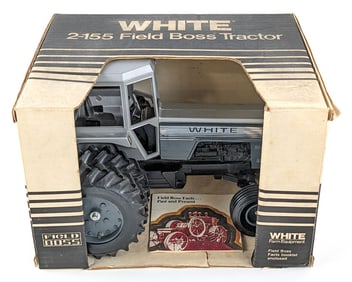 1/16 Scale Models White 2-155 Tractor with Duals