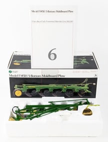 1/16 Ertl John Deere Model F145H 5-Bottom Moldboard Plow Precision Classics #6