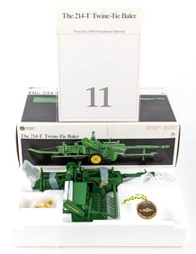 1/16 Ertl John Deere 214-T Twine-Tie Baler Precision Classics #11