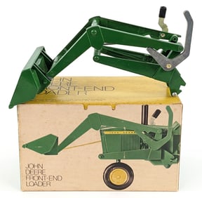 1/16 Ertl John Deere Front-End Loader in Ice Cream Box