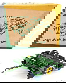 1/16 Ertl John Deere Toy Disk Harrow w/ Diecast Rims In box
