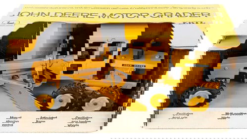 1/16 Ertl John Deere Motor Grader in Slick Box