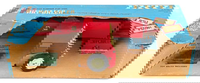 1/16 Ertl International Harvester Hay Baler In Blue Box