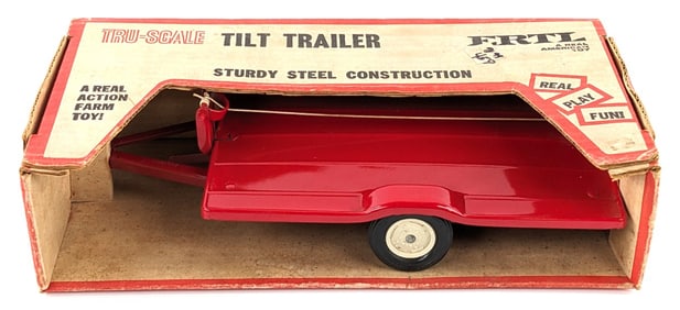 1/16 Tru-Scale / Ertl Tilt Trailer In Box