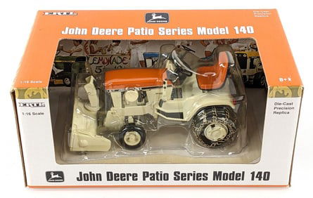 1/16 Ertl John Deere Patio Series Model 140 LGT Sunset Orange