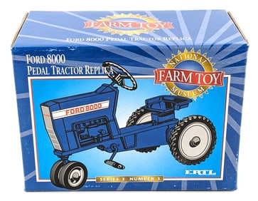 1/8 Ertl Ford 8000 Pedal Tractor