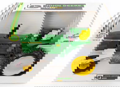 1/8 Scale Models John Deere 4020 Diesel Wide Front Tractor