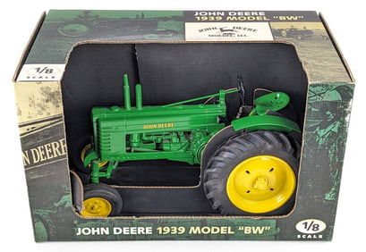 1/8 Scale Models 1939 John Deere Model "BW" Wide Front Tractor