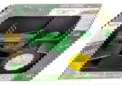 1/8 Scale Models 1939 John Deere Model "B" Narrow Front Tractor