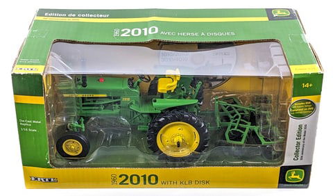 1/16 Ertl John Deere 2010 with KLB Disk Collector Ediiton