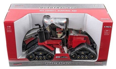 1/16 Ertl Case IH 620 AFS Quadtrac Tractor 25 Year Anniversary - Silver