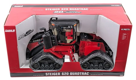 1/16 Ertl Case IH Steiger 620 Quadtrac Tractor 20th Anniversary - Black Hood