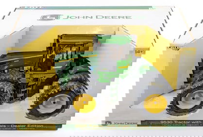 1/16 Ertl John Deere 9530 4wd Tractor w/ Duals - Dealer Edition