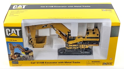 1/50 Norscot CAT 5110B Excavator with Metal Tracks