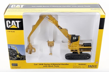 1/50 Norscot CAT 345B Series II Material Handler w/ Work Tools