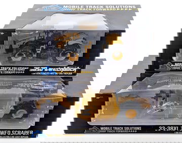 1/50 SpecCast Mobile Track Solutions 3630 Switchback Tractor w/ Scraper