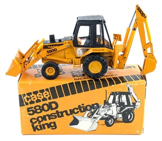 1/35 NZG Case 580D Construction King Backhoe Loader