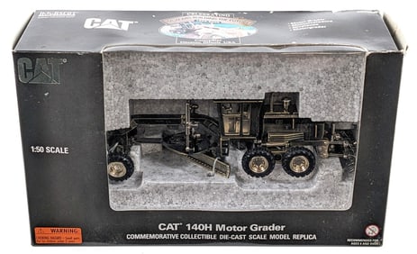 1/50 Norscot CAT 140H Motor Grader Commemorative Edition