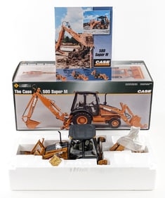 1/16 Ertl Case 580 Super M Backhoe Loader Precision Construction Series #1