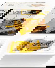 1/25 First Gear CAT D9D Track-Type Tractor w/ No. 9S Bulldozer & No. 30 Cable Control