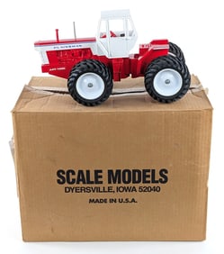 1/16 Scale Models White Plainsman A4T-1400 Tractor with Cab
