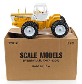 1/16 Scale Models Minneapolis-Moline A4T-1600 4wd Tractor w/ Cab
