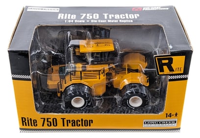 1/64 Die-Cast Promotions Rite 750 Tractor Signed by Dave Curtis