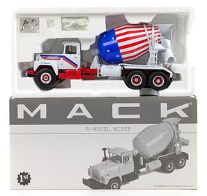 1/34 First Gear R-Model Mack R. Fredrick Cement Mixer Truck