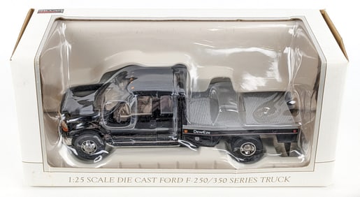 1/25 SpecCast Ford F-350 Pickup Truck w/ DewEze Flatbed