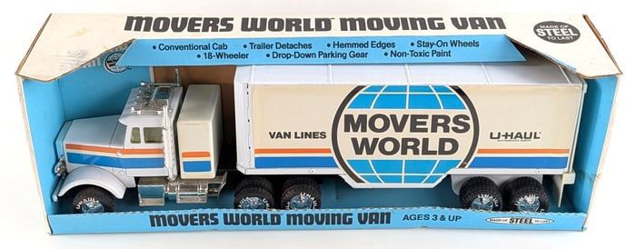 Nylint Movers World 18-Wheeler Moving Van Truck