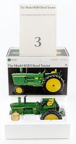 1/16 Ertl John Deere Model 4020 Diesel Narrow Front Tractor Precision Series #3