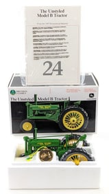 1/16 Ertl John Deere Unstyled Model B Tractor Precision Series #24