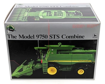 1/32 Ertl John Deere 9750 STS Combine w/ Corn & Grain Head Series II Precision