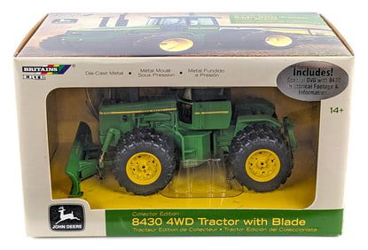 1/32 Ertl John Deere 8430 4wd Tractor w/ Blade