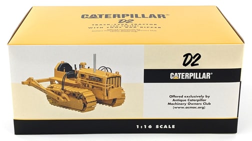 1/16 SpecCast Caterpillar D2 Track-Type Tractor with Tool Bar Ripper