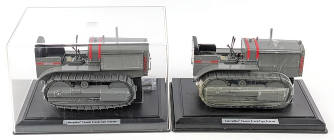(2) 1/16 Norscot Caterpillar Twenty Track-Type Tractor / Crawler