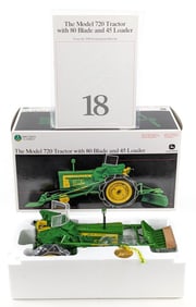 1/16 Ertl John Deere Model 720 Tractor with 80 Blade and 45 Loader Precision Classics #18