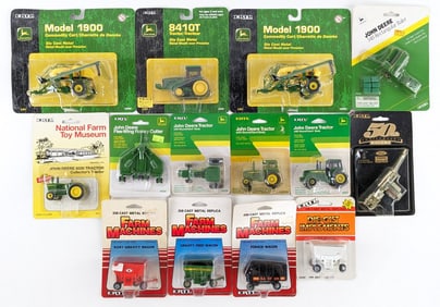 (14) 1/64 Ertl Farm Toys In Packages