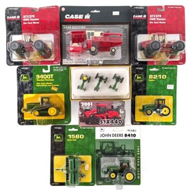 (9) 1/64 Ertl Toys In Packages