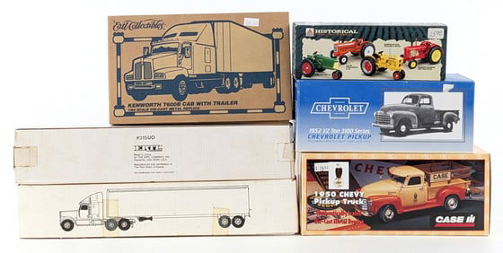 Ertl Semi Trucks & Pickup Trucks & AGCO Set