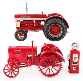 1/16 McCormick-Deering 22-36 H.P & Custom International 660 Tractor