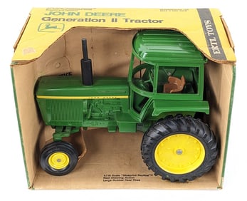 1/16 Ertl John Deere Generation II Tractor In Yellow Top Box