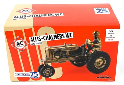 1/16 Ertl Allis-Chalmers WC Tractor with Farmer 1 of 750
