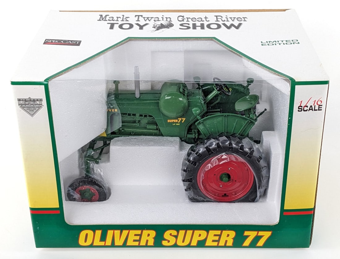 1/16 SpecCast Oliver Super 77 Hi-Crop LP Gas Tractor (1 of 7)