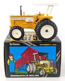 1/16 Ertl Minneapolis-Moline G750 Tractor w/ Canopy & FWA