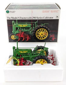 1/16 Ertl John Deere Model A Tractor with 290 Series Cultivator Precision Classics #2