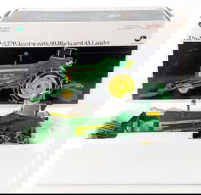 1/16 Ertl John Deere Model 720 Tractor w/ 80 Blade & 45 Loader Precision Classics 18